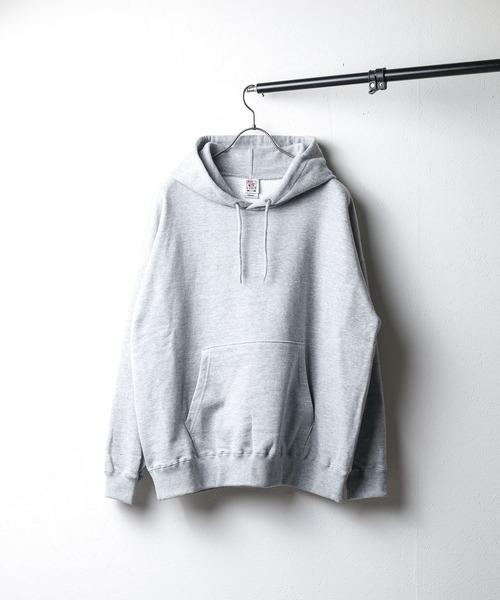 【セール】【CROSS & STITCH】レギュラーウェイト ビッグシルエット裏毛プルオーバーパーカ（パーカー）｜CROSS & STITCH（クロスステッチ）