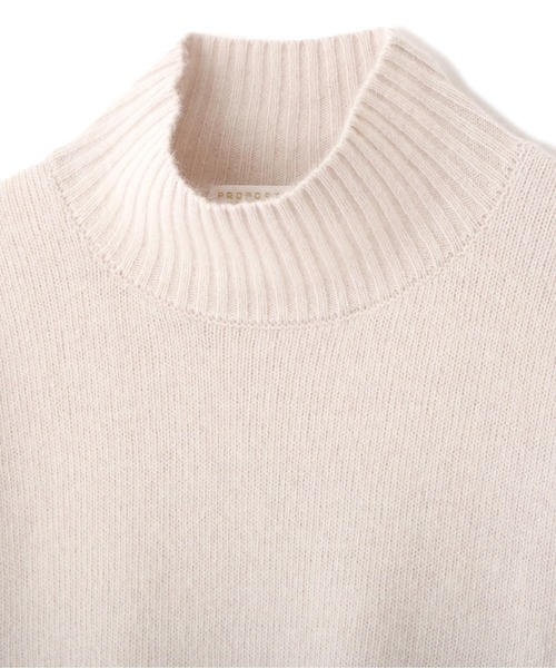 PROPORTION BODY DRESSING（プロポーションボディドレッシング）の「タートル Fox mix ニット / 1212270006（ニット/セーター・レディース・オフホワイト/イエロー・FREE）」の17枚目の写真