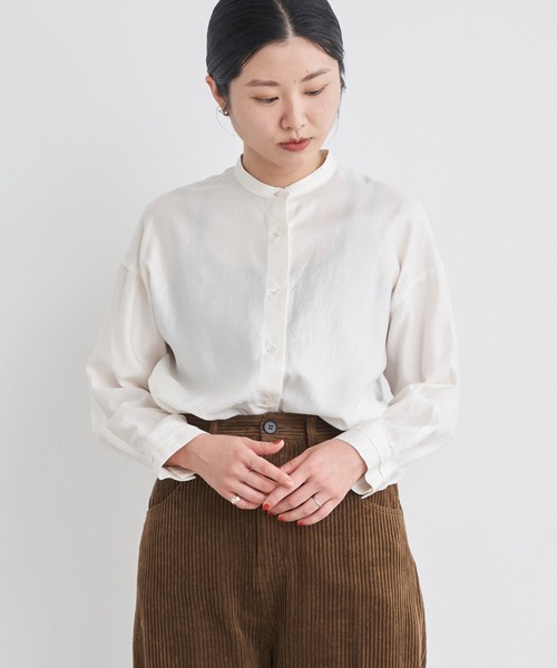 yuni（ユニ ）の「繻子織shortブラウス（シャツ/ブラウス）」 - WEAR