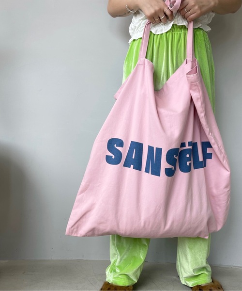 SANSeLF(サンセルフ)の「Se ロゴビッグトートバッグ【SANSeLF】sana22a008(トートバッグ・レディース・ピンク・FREE)」の19枚目の写真