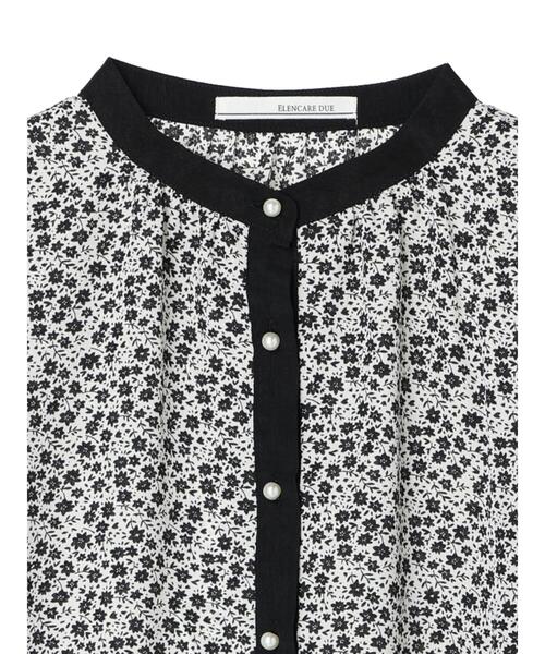 ELENCARE DUE（エレンカーレデュエ）の「・ELENCARE DUE フラワー×ピンタックブラウス（シャツ/ブラウス・レディース・ブラウン/ライトカーキ/オフホワイト/ブラック・FREE）」の22枚目の写真