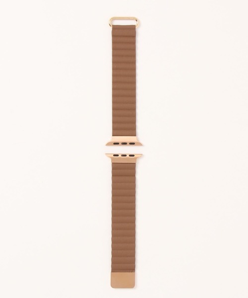 Me%(ミィパーセント)の「フェイクレザーマグネットAPPLEWATCHバンド(デジタル腕時計・レディース・ブラック/アイボリー/ブラウン/ピンク・MEDIUM/LARGE)」の12枚目の写真