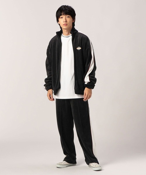VISION STREET WEAR(ヴィジョンストリートウェア)の「【VISION STREET WEAR/ヴィジョンストリートウェア】/ベロアトラックジャケット(その他アウター・メンズ・ホワイト/ブラック・X-LARGE/LARGE/MEDIUM)」の9枚目の写真