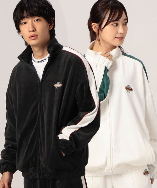 VISION STREET WEAR(ヴィジョンストリートウェア)の「【VISION STREET WEAR/ヴィジョンストリートウェア】/ベロアトラックジャケット(その他アウター・メンズ・ホワイト/ブラック・X-LARGE/LARGE/MEDIUM)」の5枚目の写真