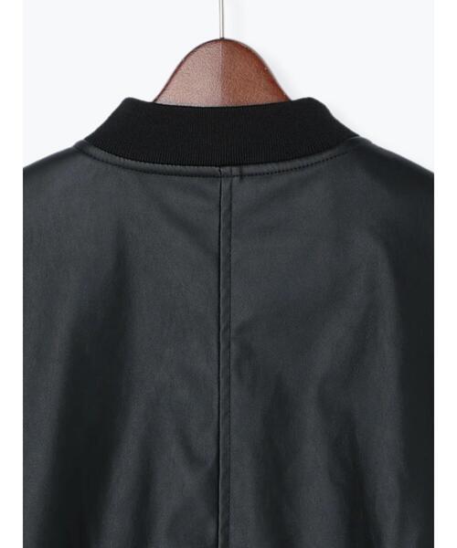 Te chichi TERRASSE（テチチテラス）の「ショートリブブルゾン（ブルゾン・レディース・ブラック/ベージュ・ﾌﾘ-）」の21枚目の写真