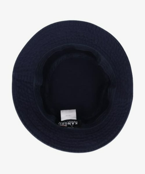 KANGOL（カンゴール）の「KANGOL/カンゴール　WASHED BUCKET（ハット・レディース・ブラック/ホワイト/チャコール/ブルー/グリーン/エメラルドブルー/カーキ・L/XL/M）」の9枚目の写真