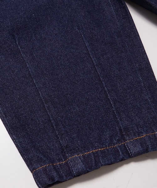 coca（coca）（コカ）の「キッズ デニムタックワイドパンツ（デニムパンツ・キッズ・ネイビー/ブルー・100/110/120/130/140）」の13枚目の写真