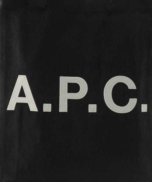 A.P.C.（アーペーセー）の「【A.P.C. / アー ペー セー】 TOTE LOU（トートバッグ・メンズ・ブラック・FREE）」の8枚目の写真