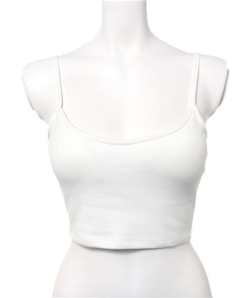 WEGO（ウィゴー）の「WEGO/カップインキャミソール（キャミソール・レディース・オフホワイト/ホワイト系その他/ブラック/ブルー/ライトイエロー/その他1/ブラック系その他/ワイン/カーキ・FREE）」の2枚目の写真