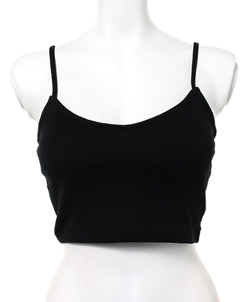 WEGO（ウィゴー）の「WEGO/カップインキャミソール（キャミソール・レディース・オフホワイト/ホワイト系その他/ブラック/ブルー/ライトイエロー/その他1/ブラック系その他/ワイン/カーキ・FREE）」の4枚目の写真