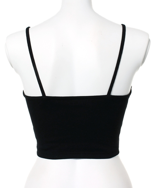 WEGO（ウィゴー）の「WEGO/カップインキャミソール（キャミソール・レディース・オフホワイト/ホワイト系その他/ブラック/ブルー/ライトイエロー/その他1/ブラック系その他/ワイン/カーキ・FREE）」の11枚目の写真