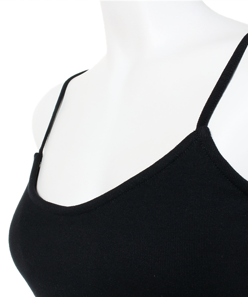 WEGO（ウィゴー）の「WEGO/カップインキャミソール（キャミソール・レディース・オフホワイト/ホワイト系その他/ブラック/ブルー/ライトイエロー/その他1/ブラック系その他/ワイン/カーキ・FREE）」の12枚目の写真