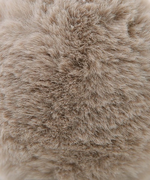 osharewalker（オシャレウォーカー）の「『シンプルフェイクファーイヤーマフ』（イヤーマフ・レディース・ブラウン系その他2/ブラック/グレイッシュベージュ・FREE）」の11枚目の写真