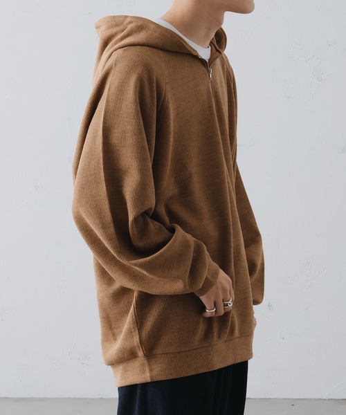 セール】ベーシックルーズジップパーカー（パーカー）｜epnok