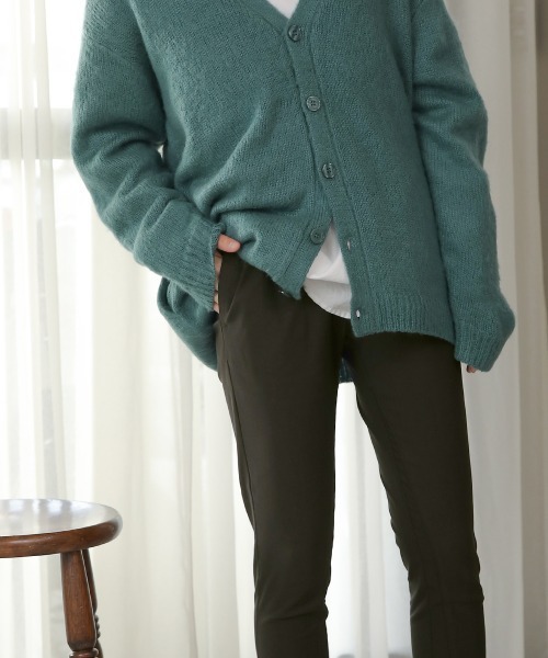 Bou Jeloud(ブージュルード)の「【34-42サイズ展開】裏起毛ハキヤセ美脚パンツ(その他パンツ・レディース・ホワイト系その他/ブラック/チャコールグレー/ライトグリーン/オレンジ/ベージュ・38/34/40/42/36)」の16枚目の写真