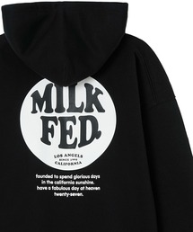 MILKFED.（ミルクフェド）の「CIRCLE LOGO BIG SWEAT HOODIE（パーカー・メンズ）」
