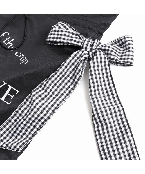 JENNI love（ジェニィラブ）の「ダブルリボントートバッグ（トートバッグ・キッズ・ブラック・F）」の6枚目の写真