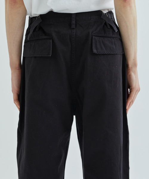 F-LAGSTUF-F（フラグスタフ）の「OVERDYE FATIGUE PANTS（その他パンツ・メンズ・ブラック・L/M）」の9枚目の写真