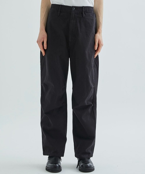 F-LAGSTUF-F（フラグスタフ）の「OVERDYE FATIGUE PANTS（その他パンツ・メンズ・ブラック・L/M）」の3枚目の写真