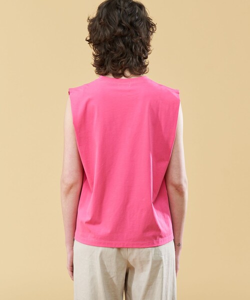 tシャツ バスクジャージー ノースリーブプルオーバー レディース バスクジャージー ノースリーブプルオーバー | maison