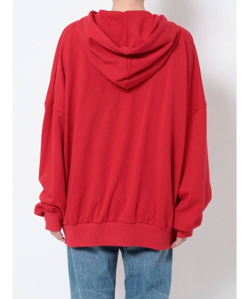 jouetie（ジュエティ）の「フルジップルーズロゴフーディ（パーカー・レディース・ブルー/レッド/ブラック・MEDIUM）」の20枚目の写真