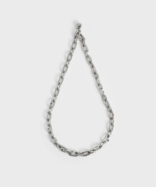 CHARLES & KEITH（チャールズ & キース）の「チェーンリンク マティーニネックレス（ネックレス・レディース・ゴールド系その他/アイボリー/ライラック・FREE）」の3枚目の写真