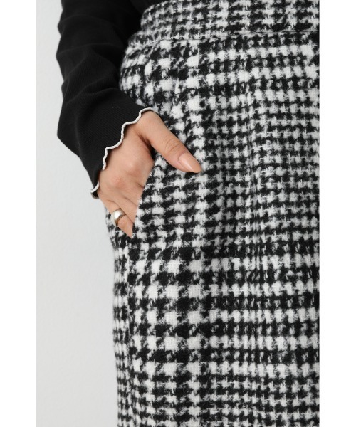 RODEO CROWNS WIDE BOWL(ロデオクラウンズワイドボウル)の「TWEEDナロースカート(スカート・レディース・ブラック系その他/グリーン系その他・FREE)」の10枚目の写真