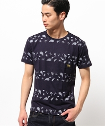【CIAOPANIC TYPY】POC総柄ボーダーTEE