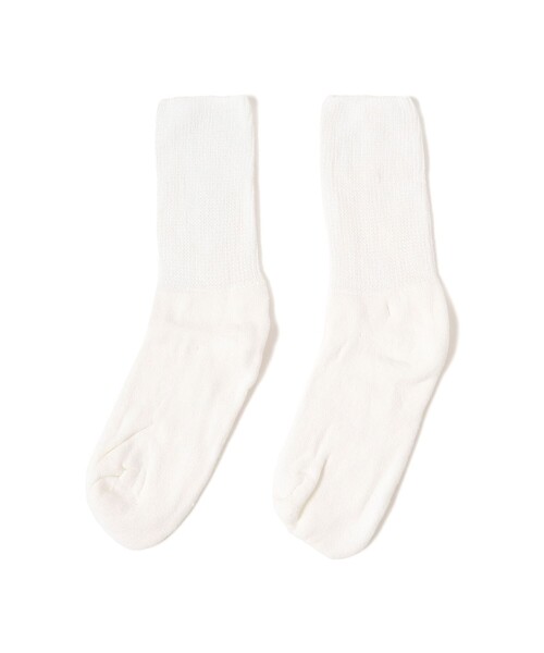 BEAMS BOY（ビームスボーイ）の「THE RAILROAD SOCK / Health Trak Socks（ソックス/靴下・レディース・ホワイト/ナチュラル・ONE SIZE）」の2枚目の写真