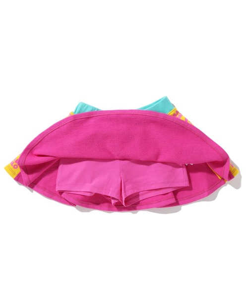 A BATHING APE(アベイシングエイプ)の「BABY MILO COLOR BLOCK SWEAT SKIRT K(スカート・キッズ・ピンク・100/90/110/120)」の5枚目の写真