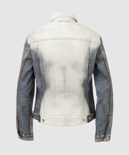 Y/Project（ワイプロジェクト）の「BODY MORPH FITTED DENIM JACKET（デニムジャケット・メンズ・ブルー系その他・XS/S）」の2枚目の写真