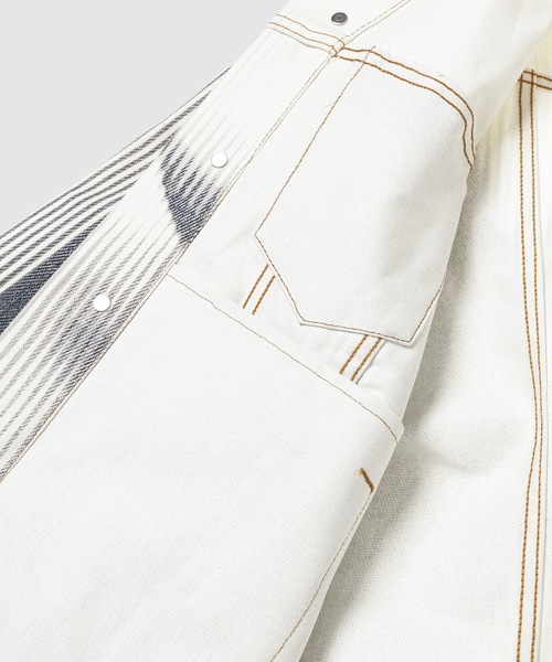 Y/Project（ワイプロジェクト）の「BODY MORPH FITTED DENIM JACKET（デニムジャケット・メンズ・ブルー系その他・XS/S）」の3枚目の写真