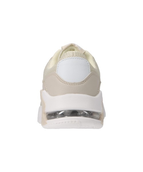 moz（モズ）の「厚底エアークッションスニーカー（スニーカー・レディース・ブラック/アイボリー・23.0cm/23.5cm/24.0cm/24.5cm）」の7枚目の写真