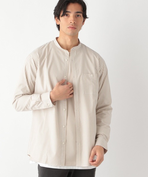 セール】サラサマシャツ/バンドカラー/172778（シャツ/ブラウス