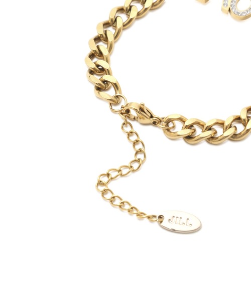 JILL by JILL STUART（ジルバイジルスチュアート）の「◇LOVEブレスレット（ブレスレット・レディース・ゴールド・FREE）」の5枚目の写真