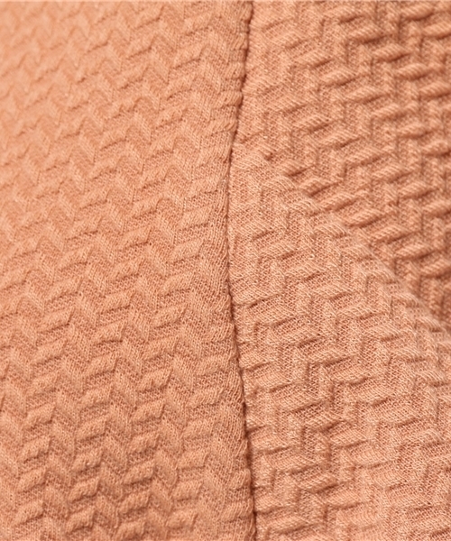 mystic（ミスティック）の「タックフレア袖プルオーバー（Tシャツ/カットソー・レディース・ブラック/ネイビー/キャメル/オフホワイト・ﾌﾘ-）」の5枚目の写真