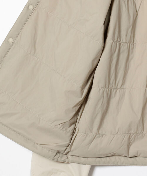 DANTON（ダントン）の「DANTON / ＜WOMEN＞ INSULATION COLLARLESS JACKET（ブルゾン・レディース・グレー/ホワイト系その他5/グリーン系その他・SMALL/MEDIUM）」の9枚目の写真