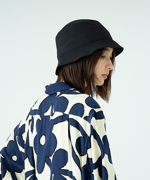 SUBLIME(サブライム)の「SUBLIME/サブライム COOL MAX BUCKET HAT(ハット・レディース・ネイビー/ブラック・ONE SIZE)」の2枚目の写真