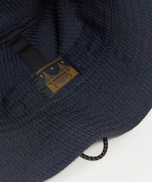 SUBLIME(サブライム)の「SUBLIME/サブライム COOL MAX BUCKET HAT(ハット・レディース・ネイビー/ブラック・ONE SIZE)」の4枚目の写真