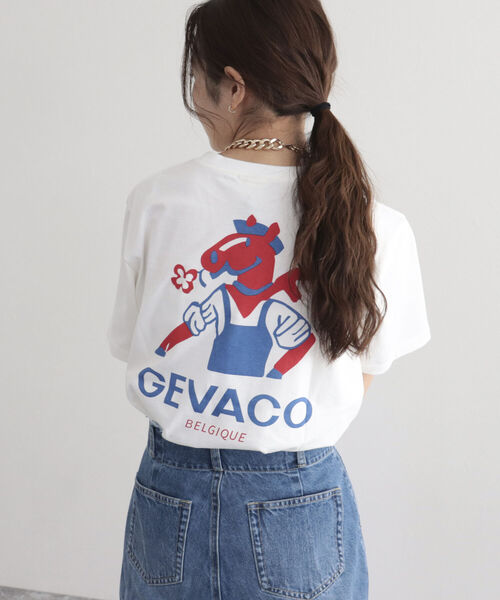 馬柄シャツ GEVACO（ゲバコ）の「【GEVACO】【FG限定】天竺馬柄プリントT