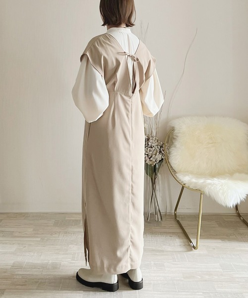 lawgy original 2way ribbon 弱々しい ops ワンピース 