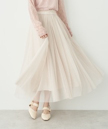 earth music&ecology | チュールフレアスカート(スカート)