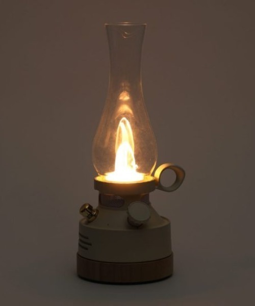 BIRTHDAY BAR(バースデイバー)の「Bonfire ボンファイア ランタンスピーカー(スピーカー・レディース・アイボリー・フリー)」の2枚目の写真