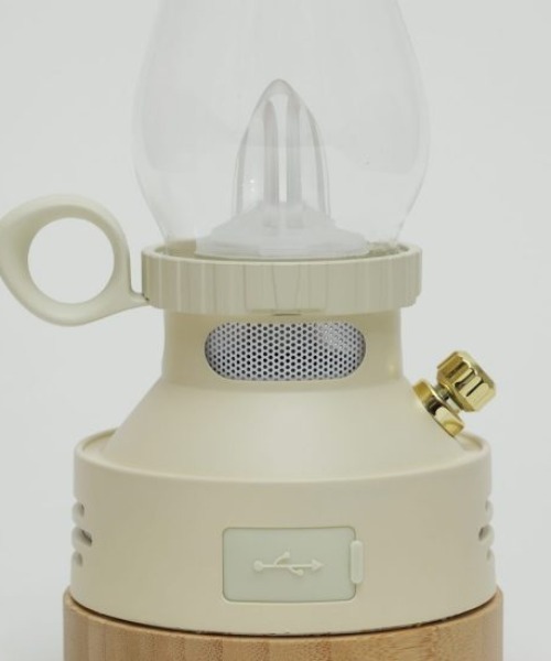 BIRTHDAY BAR(バースデイバー)の「Bonfire ボンファイア ランタンスピーカー(スピーカー・レディース・アイボリー・フリー)」の8枚目の写真