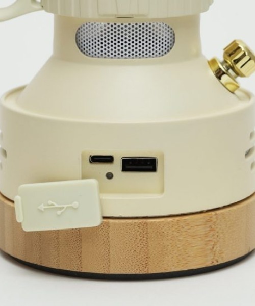 BIRTHDAY BAR(バースデイバー)の「Bonfire ボンファイア ランタンスピーカー(スピーカー・レディース・アイボリー・フリー)」の9枚目の写真