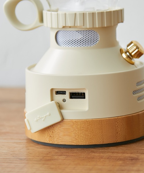 BIRTHDAY BAR(バースデイバー)の「Bonfire ボンファイア ランタンスピーカー(スピーカー・レディース・アイボリー・フリー)」の18枚目の写真