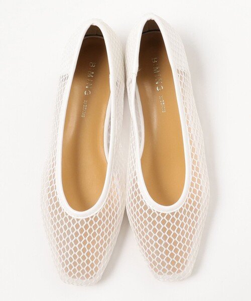 B:MING by BEAMS（ビーミングバイビームス）の「B:MING by BEAMS / メッシュ パンプス（パンプス・レディース・サックスブルー/ブラック/ホワイト・22.5/23.5/24.5）」の9枚目の写真