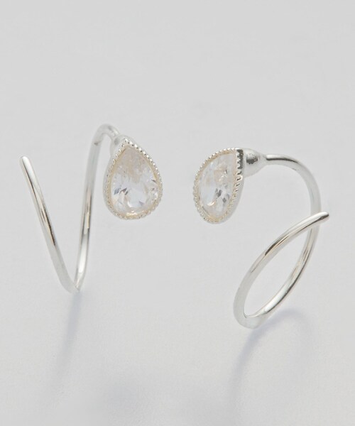 セール】【December】ダブルピアス／ティアドロップ（ピアス（両