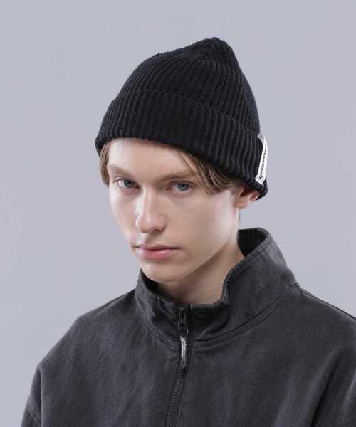 MANASTASH（マナスタッシュ）の「MANASTASH/マナスタッシュ　COTTON BEANIE コットンビーニー（ニットキャップ/ビーニー・メンズ・ブラック/グレー/グリーン/オレンジ/その他35/キナリ・F）」の20枚目の写真