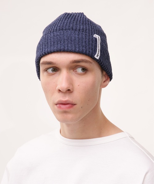 MANASTASH（マナスタッシュ）の「MANASTASH/マナスタッシュ　COTTON BEANIE コットンビーニー（ニットキャップ/ビーニー・メンズ・ブラック/グレー/グリーン/オレンジ/その他35/キナリ・F）」の6枚目の写真